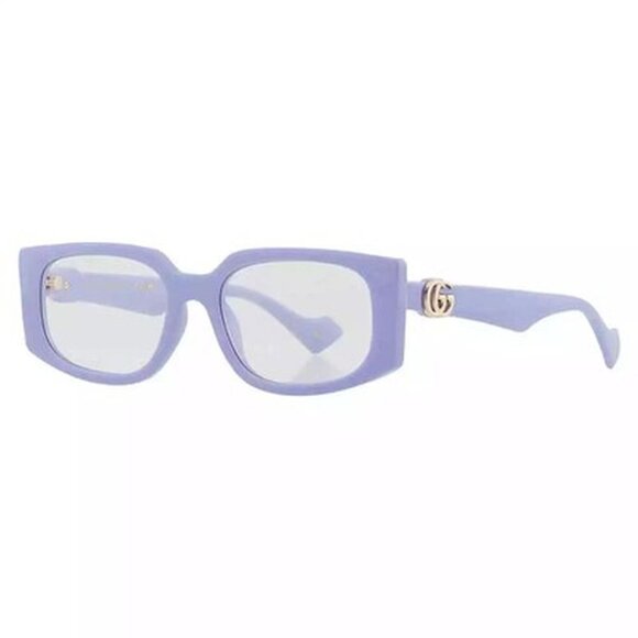 NEW GUCCI GG1534S 005 SUNGLASSES SQUARE VIOLET WOMEN GUCCI EYEWEAR - Picture 1 of 3